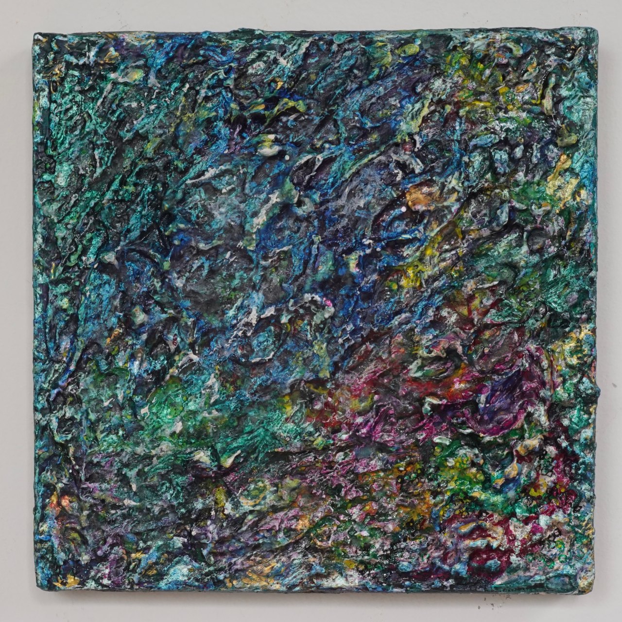 夜海（The Sea at Night） — painting by Konatsu Ishijima